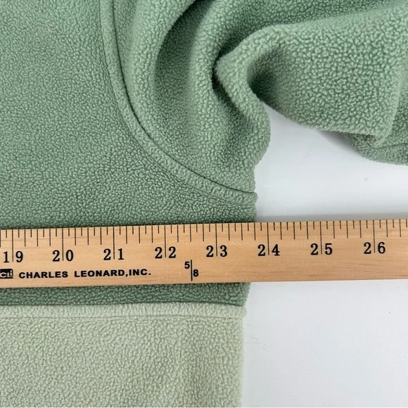 Patagonia Men's Green Microdini 1/2-Zip Pullover Fleece Colorblock Jacket Sz L - Picture 8 of 10